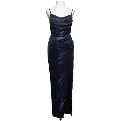 Duet, Abendkleid, Größe: 34, Blau, Einfarbig, Damen #8bv