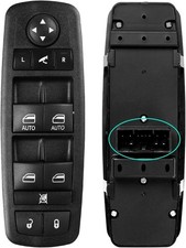 Master Power Window Control Switch for 2016-2018 Ram 1500 2500 3500, 2019-2021