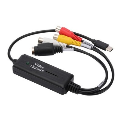 USB2.0 Video Converters Type C CCTV VCD Video Collection Card Adapter
