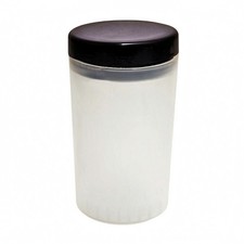 Brush Washing Cup Black Lid Paint Brush Washer Translucent
