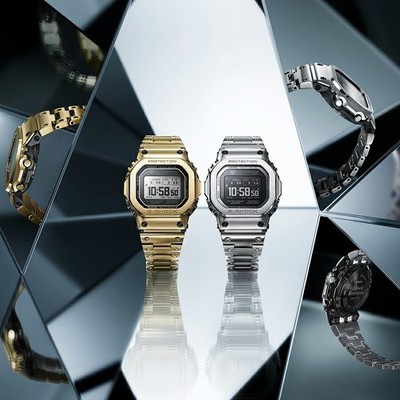 Casio GMW-BZ5000GD-9JF G-Shock Quartz Men Watch Gold Digital Dial