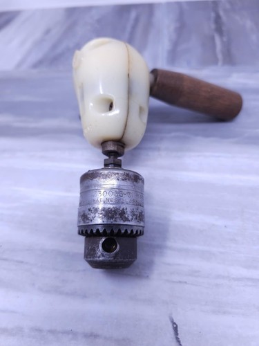RIGHT ANGLE DRILL ADAPTER FOR ELECTRIC / CORDLESS POWER DRILL VINTAGE