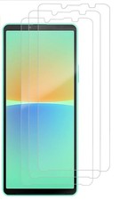 3-Pack Tempered Glass Screen, Anti Scratch Designed for Sony Xperia 10 V