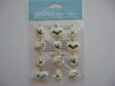 Jolee's White Pumpkin Repeats Dimensional Stickers . LAST ONE! Priced drop!