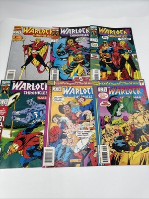 Warlock Chronicles #1-4 & 6-7 Comic Lot Marvel Comics 1993 Ships fast