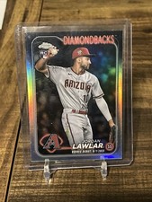 2024 Topps Chrome Refractor Update Series - #USC51 Jordan Lawlar (RC)