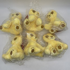 New Metazoo Limited Edition Plush Bundle! Golden Bear Log Of 6! New!