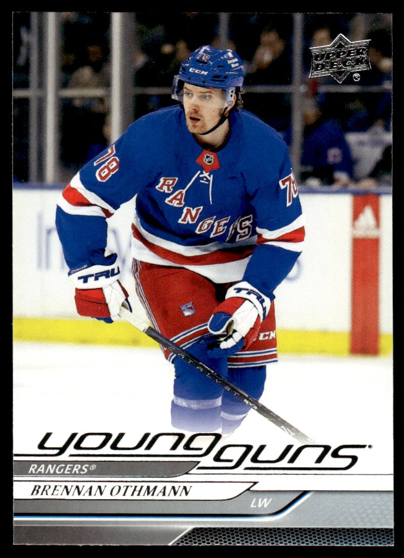 2024-25 Upper Deck Young Guns Brennan Othmann Rookie New York Rangers #206