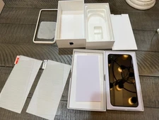 Apple iPhone XR 64GB Black Original Empty Box Screen Protectors and Screen A1984