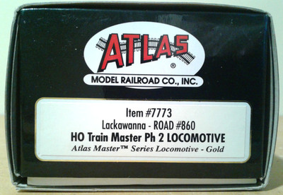HO ATLAS FAIRBANKS-MORSE H24-66 TRAINMASTER LACKAWANNA DL&W #860 DCC & SOUND