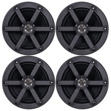 2 Pair QTY 4 JVC CS-MS620 6.5" 2-Way 100 Watts Max Power Marine Speakers