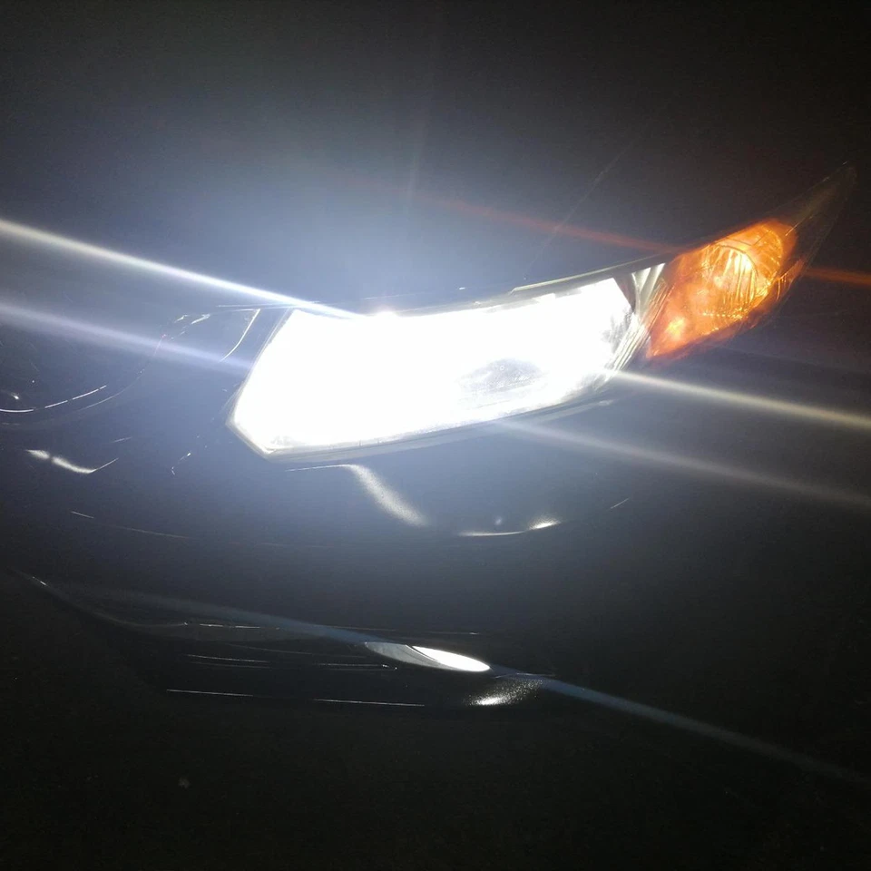 4x Faros LED Bombilla Hi/Lo+Luces Antiniebla Para For Daewoo Lanos 1999-2002 - Image 2 of 4