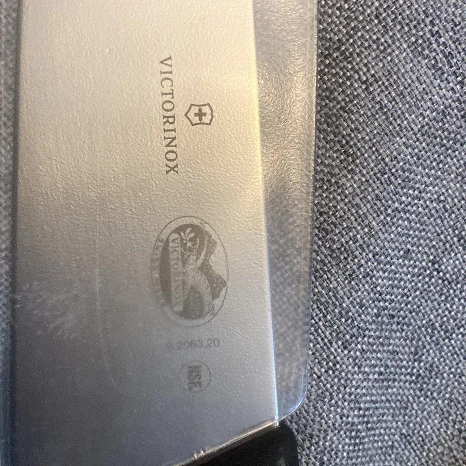 Victorinox Fibrox Pro 8 Pulgadas Cuchillo de Chef Acero Inoxidable Cocina Esencial Nuevo Foto 2 de 3