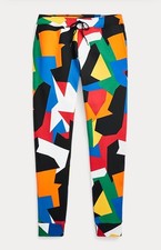 Polo Ralph Lauren Big Tall Abstract-Print Double-Knit Jogger Pant Size 5LT