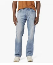 Signature by Levi Strauss ~ Gold ~ Mens Relaxed Fit Flex Jeans Size 34 x 34 NWT