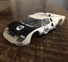 CUSTOM-Tomy AFX Ford gt40 Mk II-Clear Series-LeMans Racer BODY Only-Sweet 