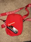 Sac à bandoulière Supreme Cordura rouge