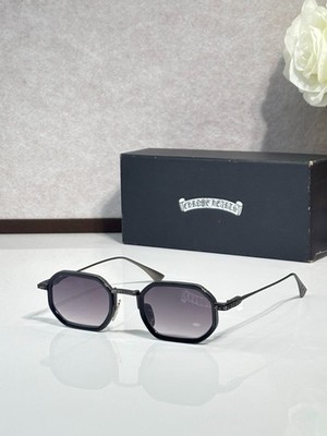 CHROME HEARTS STYLIDA Square Sunglasses 49-24-148 Unisex