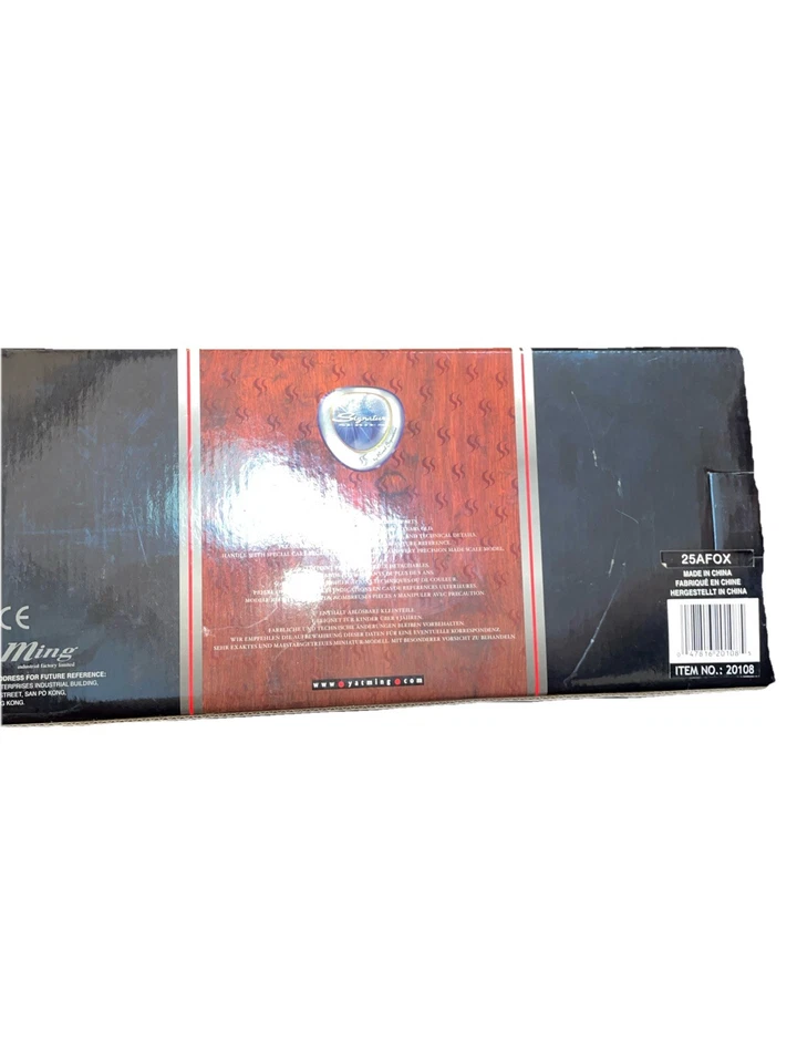 NEW 1925 Ahrens-Fox N-S-4 Fire Truck Red 1:24 Scale Road Signature YAT MING SEAL - Image 2 of 2