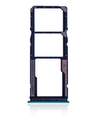 Dual Sim Card Tray Compatible For Xiaomi Redmi 9T / Note 9 4G / Poco M3 (Green)