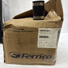 Fernco Flexible Reducing Pipe Coupling PVC Black 1-1/2" x 1-1/2" 1056-150 Lot 40