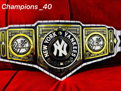New York Yankees MLB Championship Title Legacy Belt Adults Size