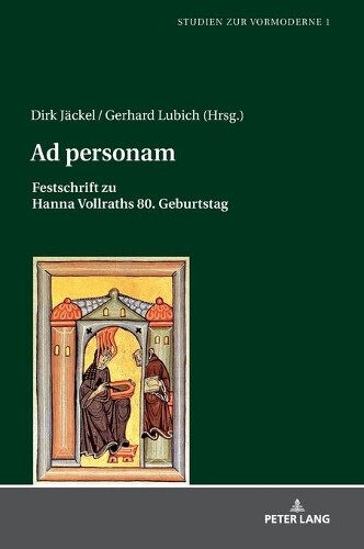 Thumbnail - Ad Personam (gebundene Ausgabe) Studien Zur Vormoderne