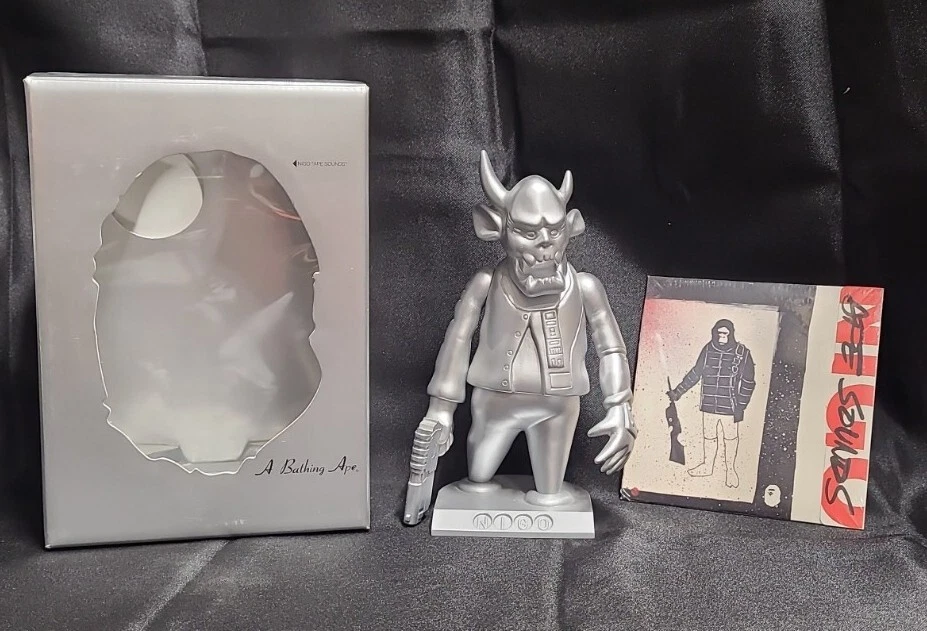 A Bathing Ape Bape Nigo Ape Sounds Figure w/ CD