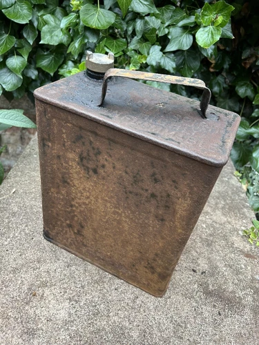 Vintage 1945 WW2 Petrol Fuel Can prop Old War Dept Army Re enactment Military