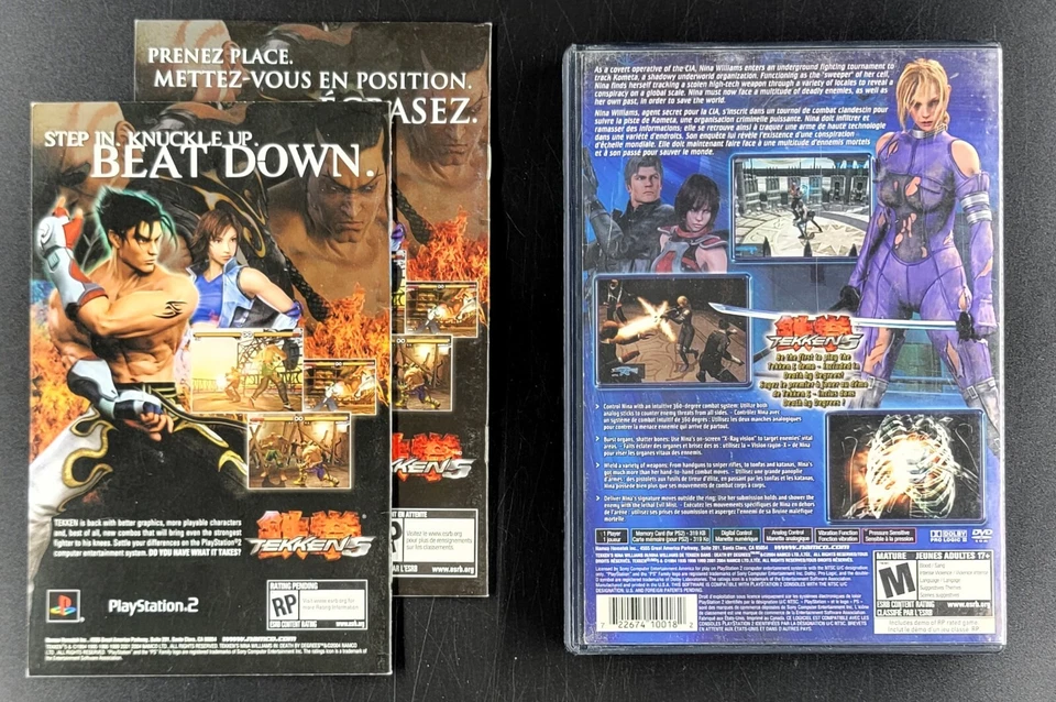 Death by Degrees (Sony PlayStation 2, 2005) Manual Artwork & Case Only - No Game - Image 2 of 3