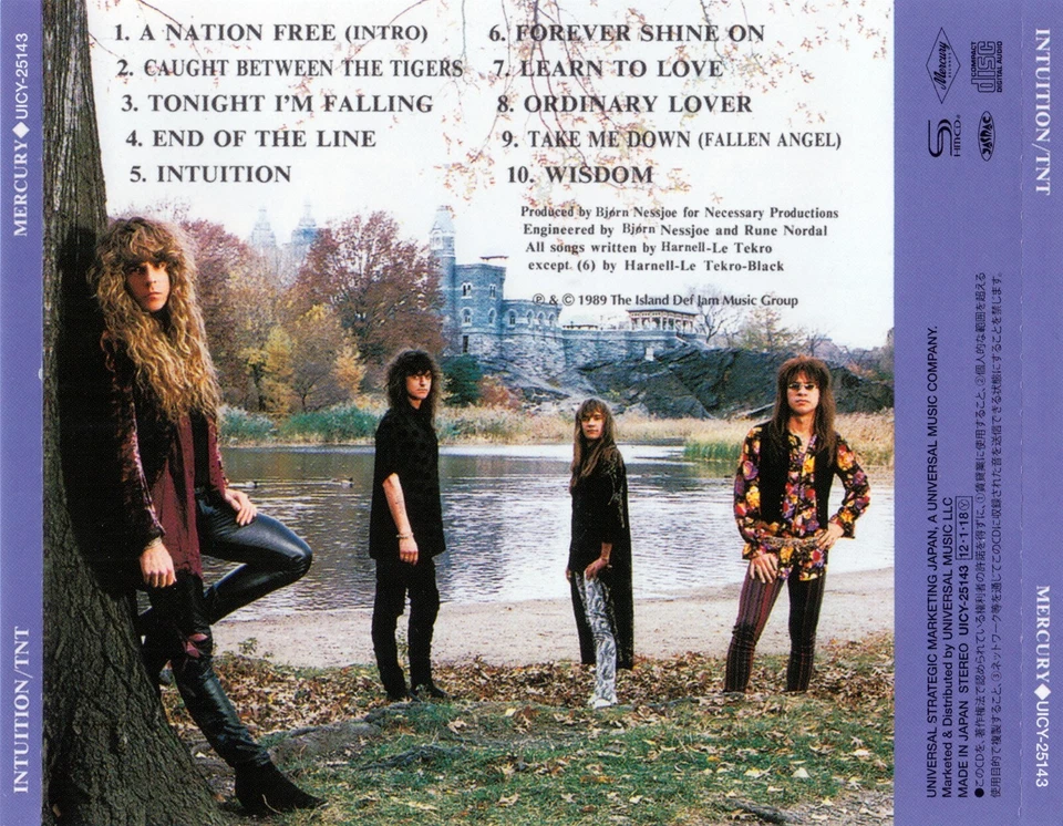 TNT - Intuition - Japanese Edition REMASTER SHM-CD 2012 - Bild 2 von 4