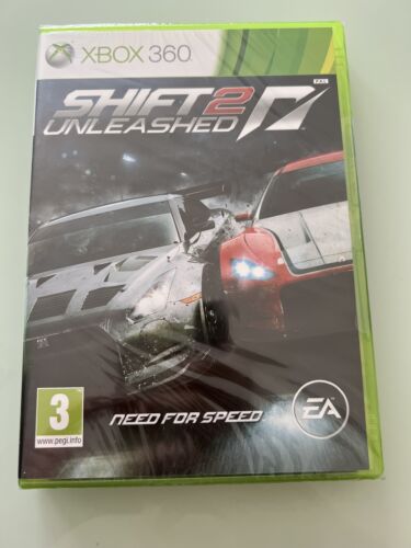 jeu xbox 360 neuf blister need for speed shift 2 unleashed nfs carbon wanted - Afbeelding 1 van 3