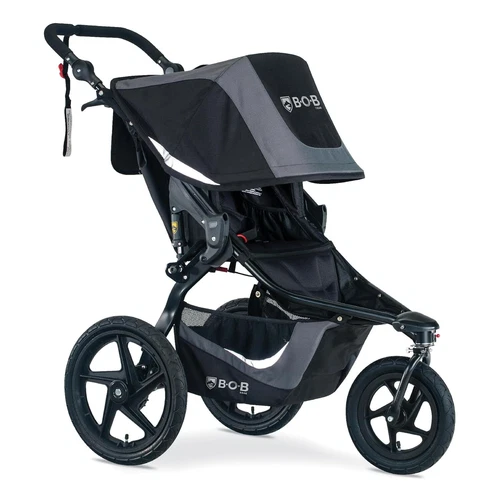 BOB Gear Revolution Flex 3.0 Jogging Stroller, Graphite Black   - Picture 1 of 18