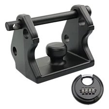TL-33 Heavy-Duty Trailer Coupler Lock w/ Padlock For Over 2" to 2-5/16" Couplers