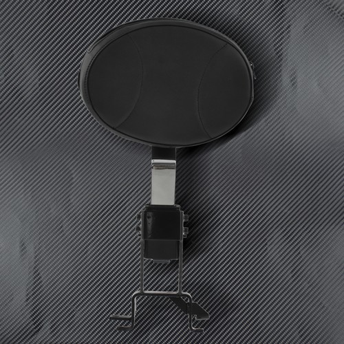Adjustable Drive Backrest w/ Mounting Kit Chrome Handle Fit For Indian '14-18 - Picture 8 of 8