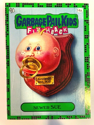 Pegatina/tarjeta verde Garbage Pail Kids GPK 2011 Flashback Serie 2 *Elige una* - Imagen 63 de 72