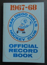 1967-68 San Diego Gulls Media Guide Press WHL, Willie 
