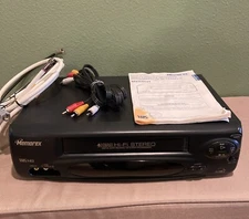 VHS/VCR Memorex MVR4041 Series A Play/Rec. 4-Head Hi-Fi(NO Remote) TESTED