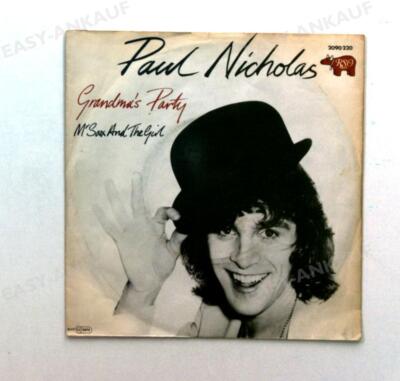 Paul Nicholas - Grandma's Party GER 7in 1976 '