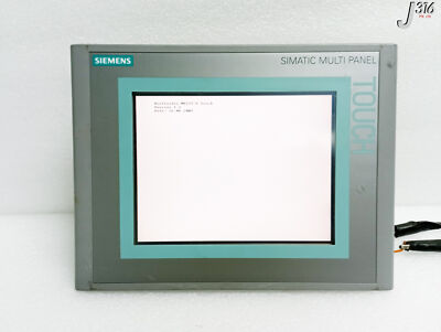 29369 SIEMENS SIMATIC OPERATOR INTERFACE, MP277  8'' TOUCH 6AV6 643-0CB01-1AX1