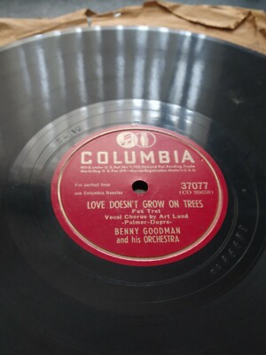 Benny Goodman: Pity The Poor Lobster / Love Doesn't Grow On Trees: Columbia 1946