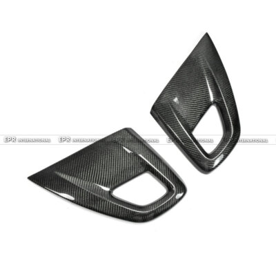 For Hyundai 11-17 Veloster 2pcs Interior Door handles (Stick cover) carbon fiber
