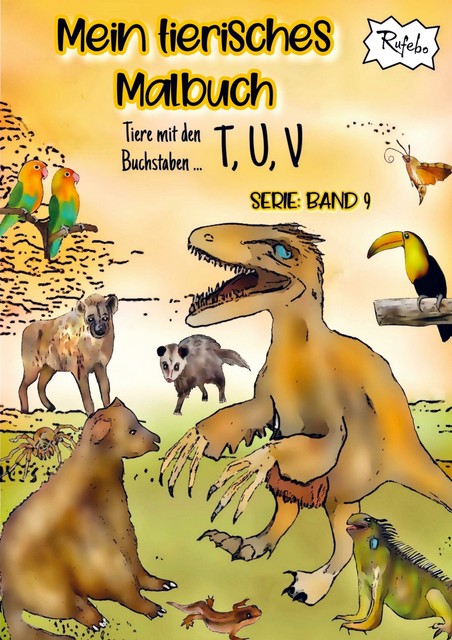 Mein Tierisches Malbuch | Buch | 9789403643588