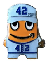 Jackie Robinson #42 Dodgers baseball legend  Amazon Peccy Pin