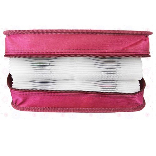 128 Disc CD DVD Case Wallet Storage Holder Booklet Album Folder Bag Sleeves - Afbeelding 17 van 22