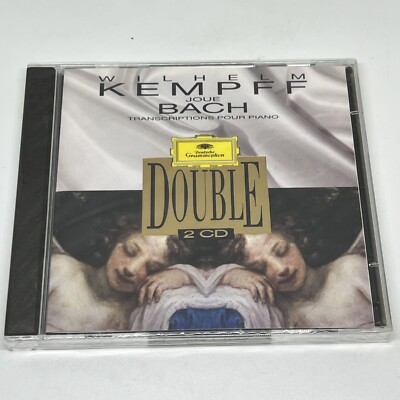 Wilhelm Kempff Plays Bach Piano Transcriptions by Wilhelm Kempff CD