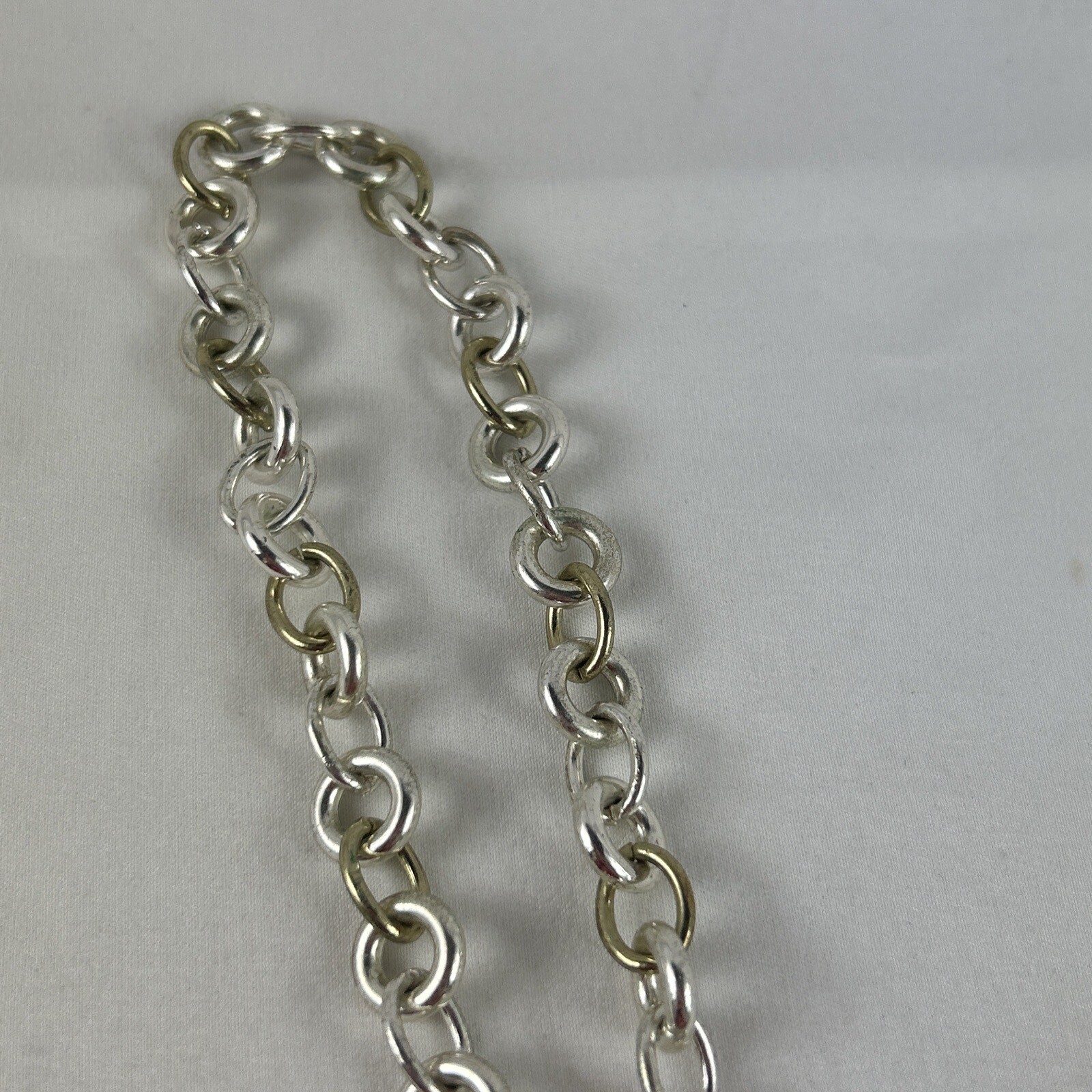 Statement Necklace Double Frame Pendant Large Cla… - image 9