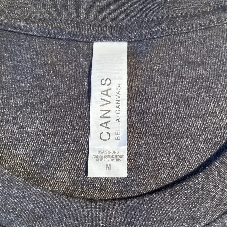 Jim Beam Camiseta Gris Bourbon Whisky Hombre M Foto 2 de 4