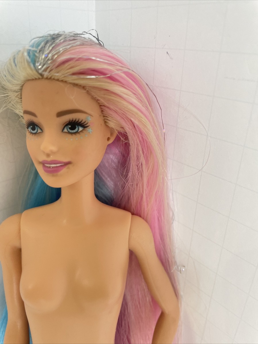 White Hair Barbie Fashionista Platinum Pop Claudia Schiffer