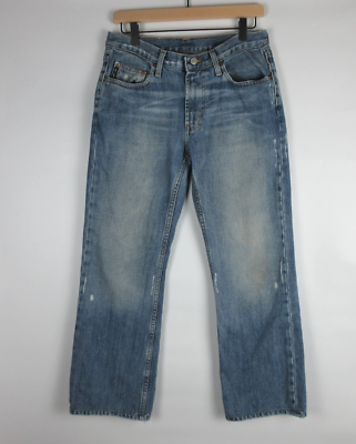 ARMANI EXCHANGE / ペインター/デニム/ボトム/30/コットン/BLU/無地 Armani Exchange Jeans Men 30x30 Blue Boot Cut Cotton Denim Made